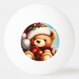 Pelota De Ping Pong Navidades Teddy Bear (4)