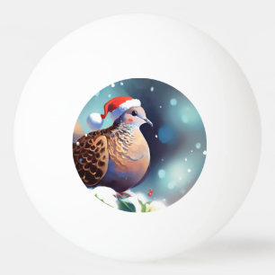 Pelota De Ping Pong Navidades Turtle Dove (2)