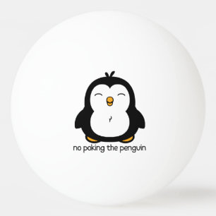 Pelota De Ping Pong Ningún empuje del pingüino