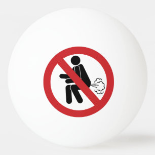 Pelota De Ping Pong NINGÚN ⚠ tailandés divertido del Rótulo del