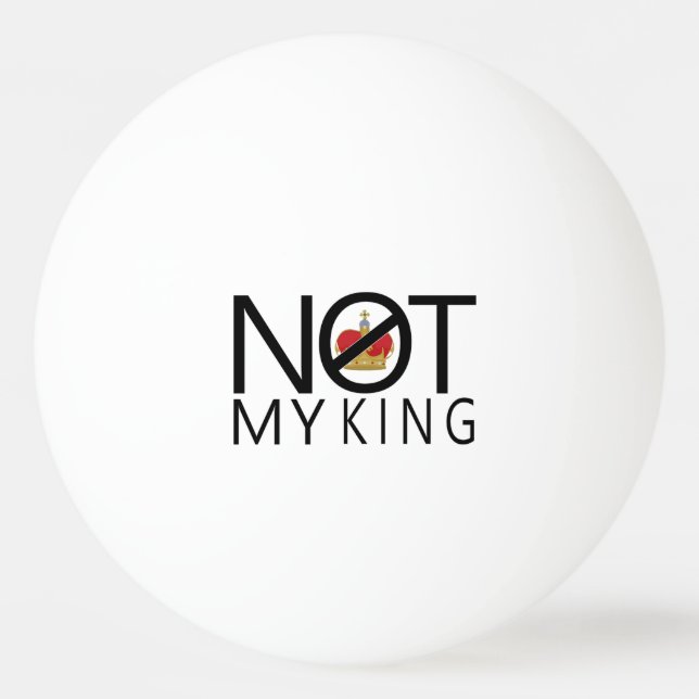 Pelota De Ping Pong No es mi rey (Anverso)