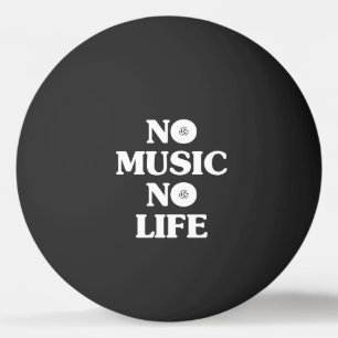 PELOTA DE PING PONG NO HAY MÚSICA NI VIDA