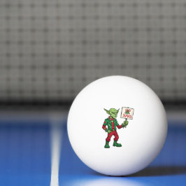 Pelota De Ping Pong No Navidad – Estilo Alien Rebelde