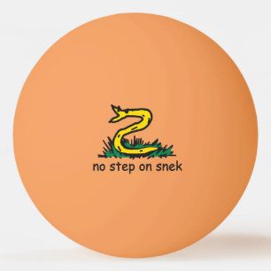 Pelota De Ping Pong No pisar en snek memes parodia de Gadsden SnekRigh
