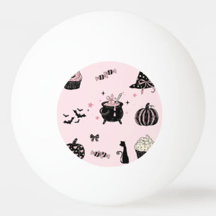 Pelota De Ping Pong No Tan Espeluznante Pinkoween