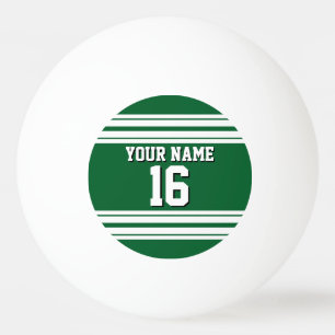 Pelota De Ping Pong Nombre del número de Personalizado de Jersey del e