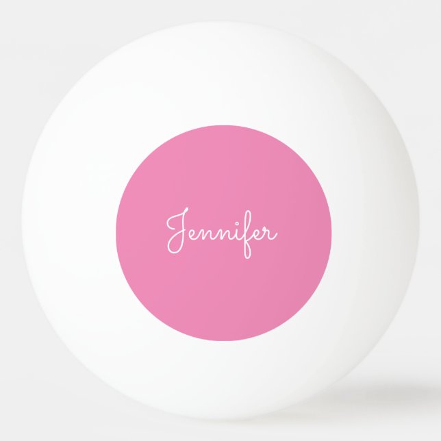 Pelota De Ping Pong Nombre personal del personalizable, Nombre persona (Anverso)