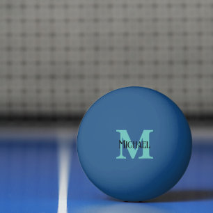 Pelota De Ping Pong Nombre personalizado Monograma Ping Pong Ball