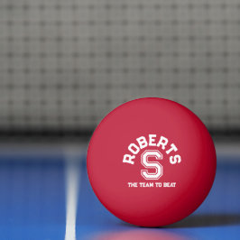 Pelota De Ping Pong Nombre y equipo del personalizado de deportes de t