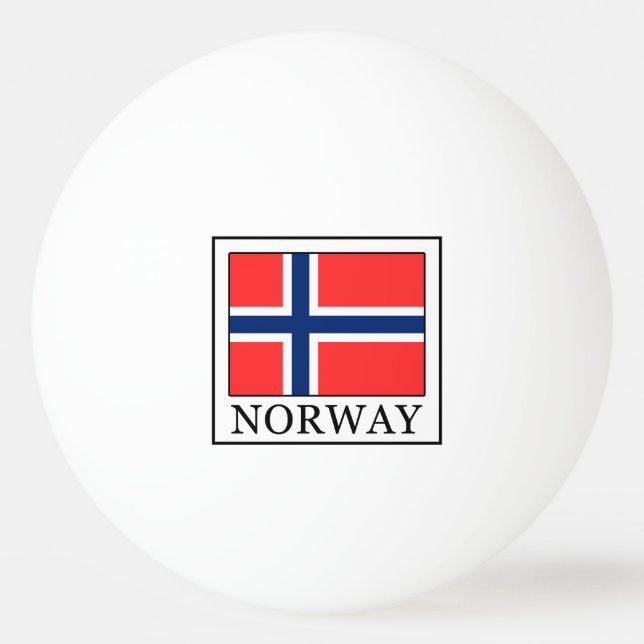 Pelota De Ping Pong Noruega (Anverso)