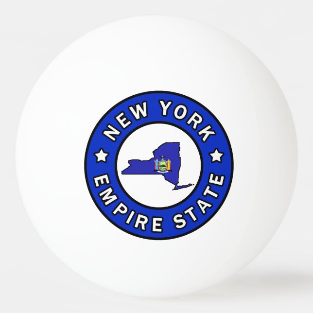 Pelota De Ping Pong Nueva York (Anverso)