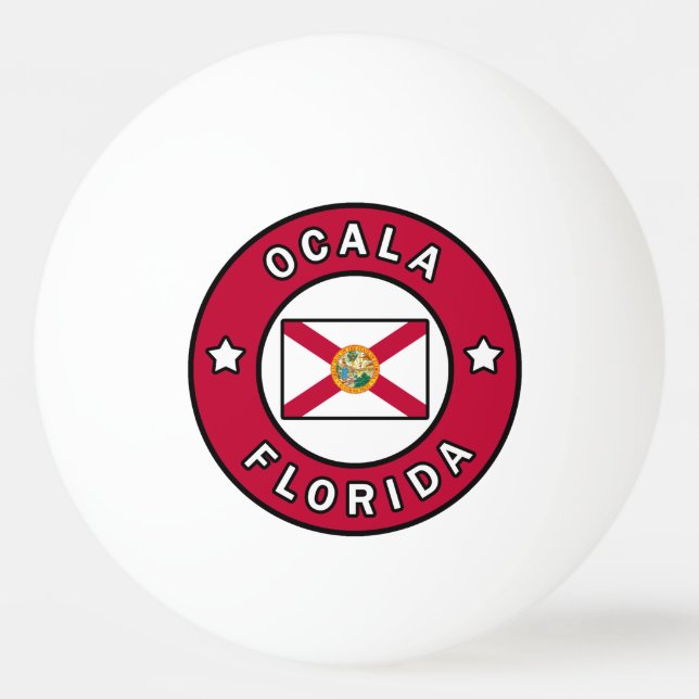 Pelota De Ping Pong Ocala Florida (Anverso)