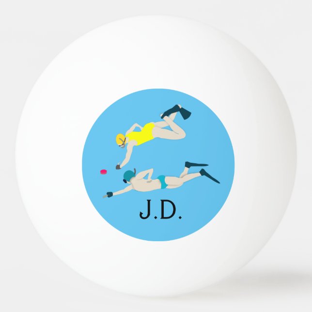 Pelota De Ping Pong Octopulsar (Anverso)