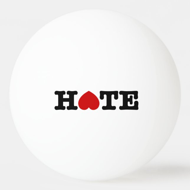 PELOTA DE PING PONG ODIO (Reverso)