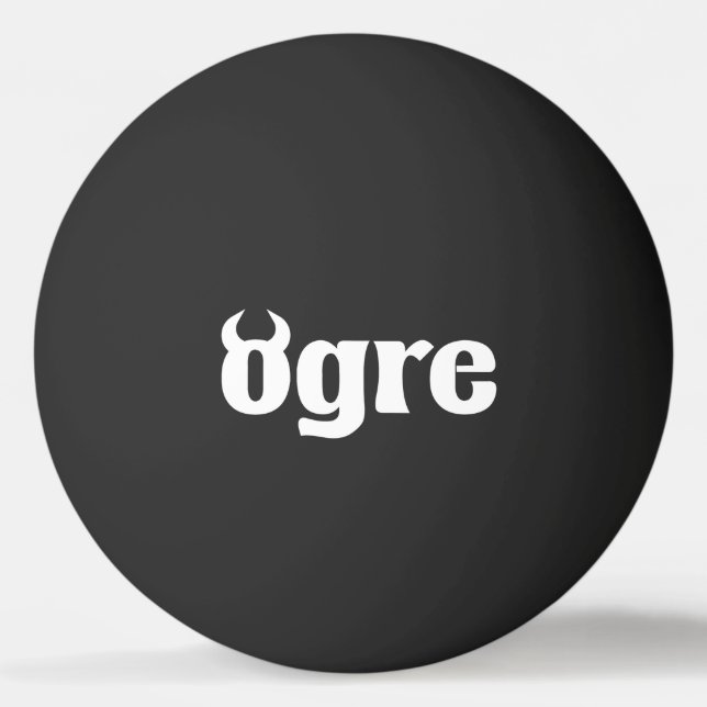 Pelota De Ping Pong Ogre (Anverso)