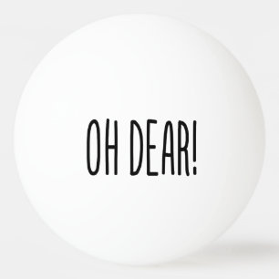 PELOTA DE PING PONG ¡OH QUERIDO!