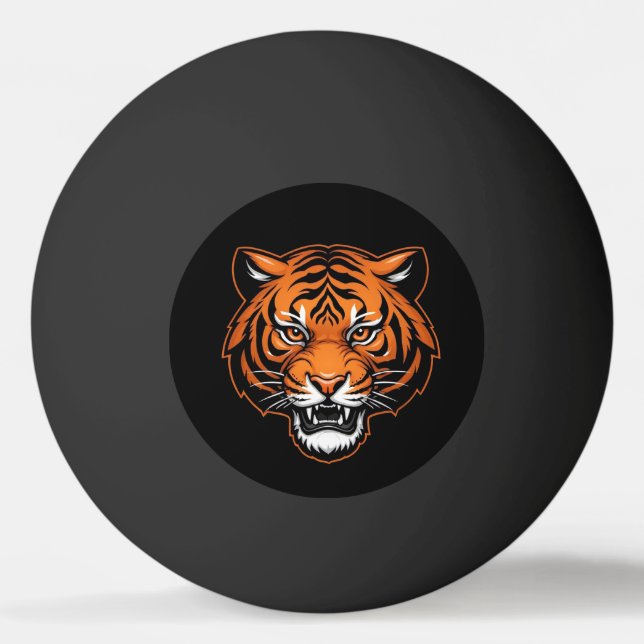 Pelota De Ping Pong Ojo del Tigre (Anverso)