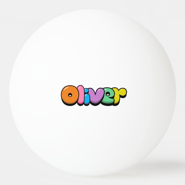 Pelota De Ping Pong Oliver (Anverso)
