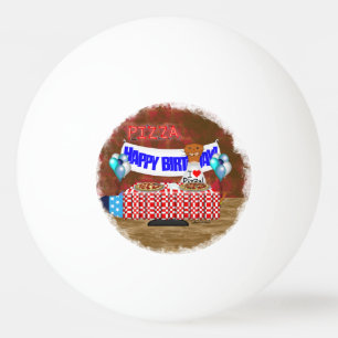 Pelota De Ping Pong Oliver La Nutria tiene 6 años! Feliz Cumpleaños