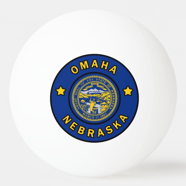 Pelota De Ping Pong Omaha Nebraska (Anverso)