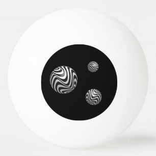 Pelota De Ping Pong Óptica a través de formas