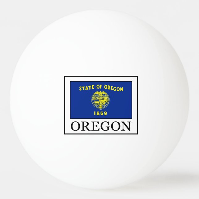 Pelota De Ping Pong Oregón (Anverso)