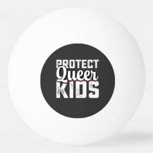 Pelota De Ping Pong Orgullo LGBT Proteger a los niños homosexuales