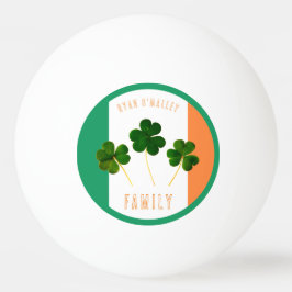 Pelota De Ping Pong Orgullo y diversión de Irlanda celta
