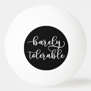 Pelota De Ping Pong Orgullo Y Prejuicio - Apenas Tolerable I