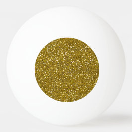 Pelota De Ping Pong Oro elegante del purpurina