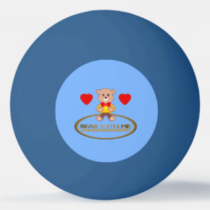Pelota De Ping Pong Oso de peluche