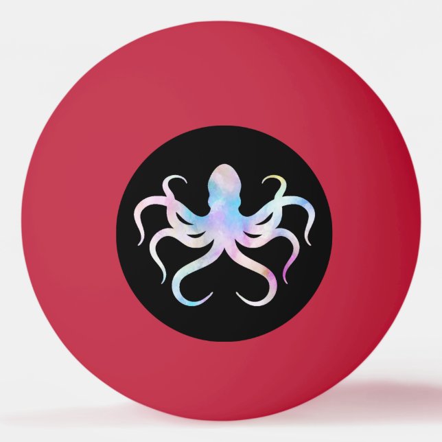 Pelota De Ping Pong Otopo acuarela (Anverso)