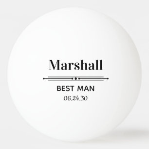 Pelota De Ping Pong Padrino Personalizado