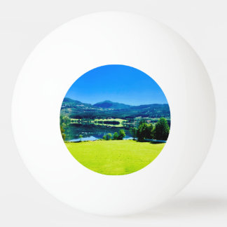 Pelota De Ping Pong paisaje noruego