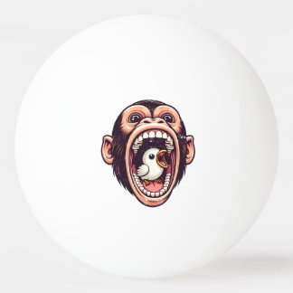 Pelota De Ping Pong Pájaro mono muy divertido