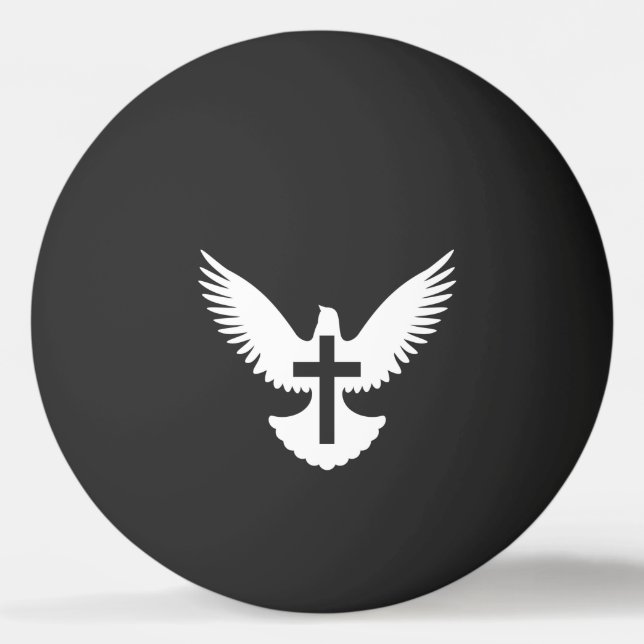 Pelota De Ping Pong Palo con cruz (Anverso)