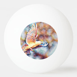 Pelota De Ping Pong paloma acuarell