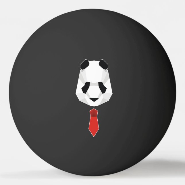Pelota De Ping Pong Panda de lujo (Anverso)