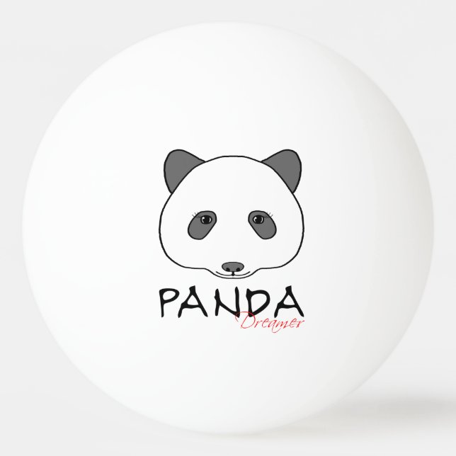 Pelota De Ping Pong Panda Dreamer (Anverso)