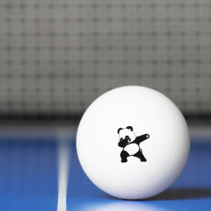 Pelota De Ping Pong Panda haciendo dab 