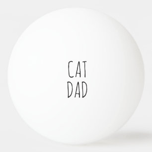 Pelota De Ping Pong "Papá Gato" Sencilla y Moderna granja