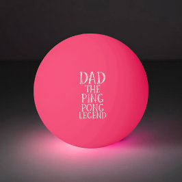 Pelota De Ping Pong Papa Ping Pong Legendario Mesa de Tenis