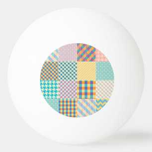 Pelota De Ping Pong Papel de época: fondo textil sin costuras