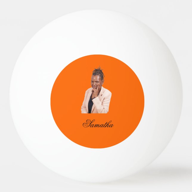 Pelota de Ping Pong para ella (Anverso)