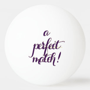 Pelota De Ping Pong Pareja Perfecta 