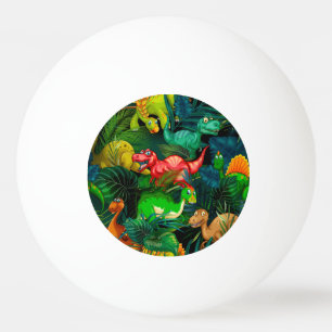 Pelota De Ping Pong Parque Dinosaur