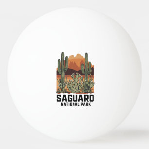 Pelota De Ping Pong Parque nacional Saguaro Cactus