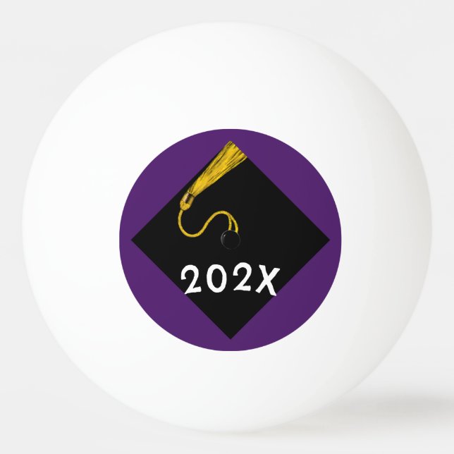 Pelota De Ping Pong Partido de Graduación Gear Ping Pong Ball (Anverso)