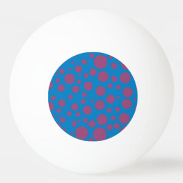 Pelota De Ping Pong pasión púrpura sensación luna azul arte mareos pun