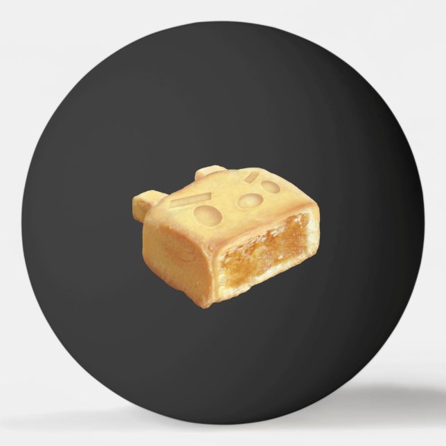 Pelota De Ping Pong Pastel de piña (Reverso)